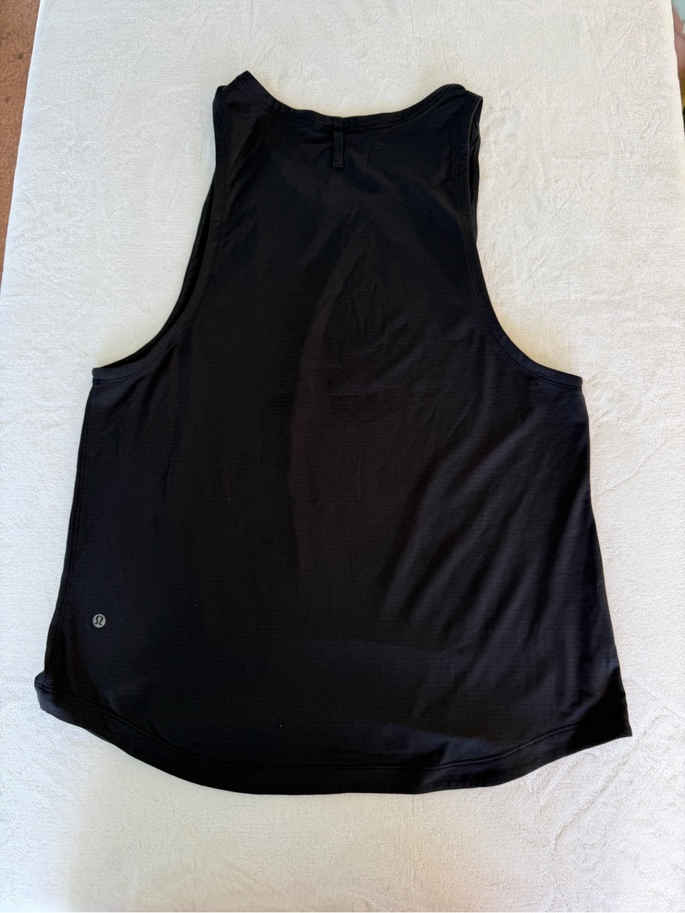 lululemon athletica Black Women's Athletic Tank Top - Scoop Back